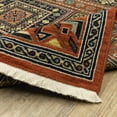thumbnail image 3 of Oriental Weavers Lilihan Wool Blend Area Rug - 002C6 - 9'10" x 12'10" - in Red/ Multi - Vintage Inspired, Wool Blend, Family, Dining, Living Room Rug, 3 of 8