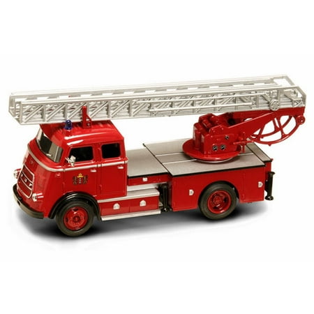1962 DAF A1600 Fire Engine, Red - Yatming 43016 - 1/43 Scale Diecast Model Toy