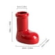 thumbnail image 3 of Jarrón de cerámica decorativo navideño con forma de bota, florero rojo y verde con forma de zapato, adorno de escritorio, decoración para el hogar y la oficina, suministros para fiestas., 3 of 5