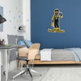 thumbnail image 2 of STEELERS SHAPE CUT MASCOT LOGO PENNANT WITH HEADER CARD, 2 of 7