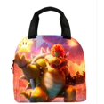 thumbnail image 1 of Bolsa De Almuerzo mario Melocotón Princesa Para Niños Bowser ., 1 of 4