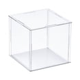 thumbnail image 1 of Unique Bargains Clear Display Case, Acrylic Box Assemble Transparent Dustproof Box Showcase 20x20x20cm for Collectibles, Crafts, 1 of 6