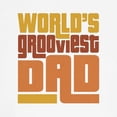 thumbnail image 3 of CafePress - World's Grooviest Dad Sweatshirt - Crew Neck Sweatshirt, 3 of 4