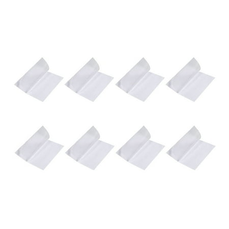 STOBOK 8Pcs Transparent Tent Repair Patch Waterproof Mend Tape for Vinyl Fabric and Canvas Outdoor Gear