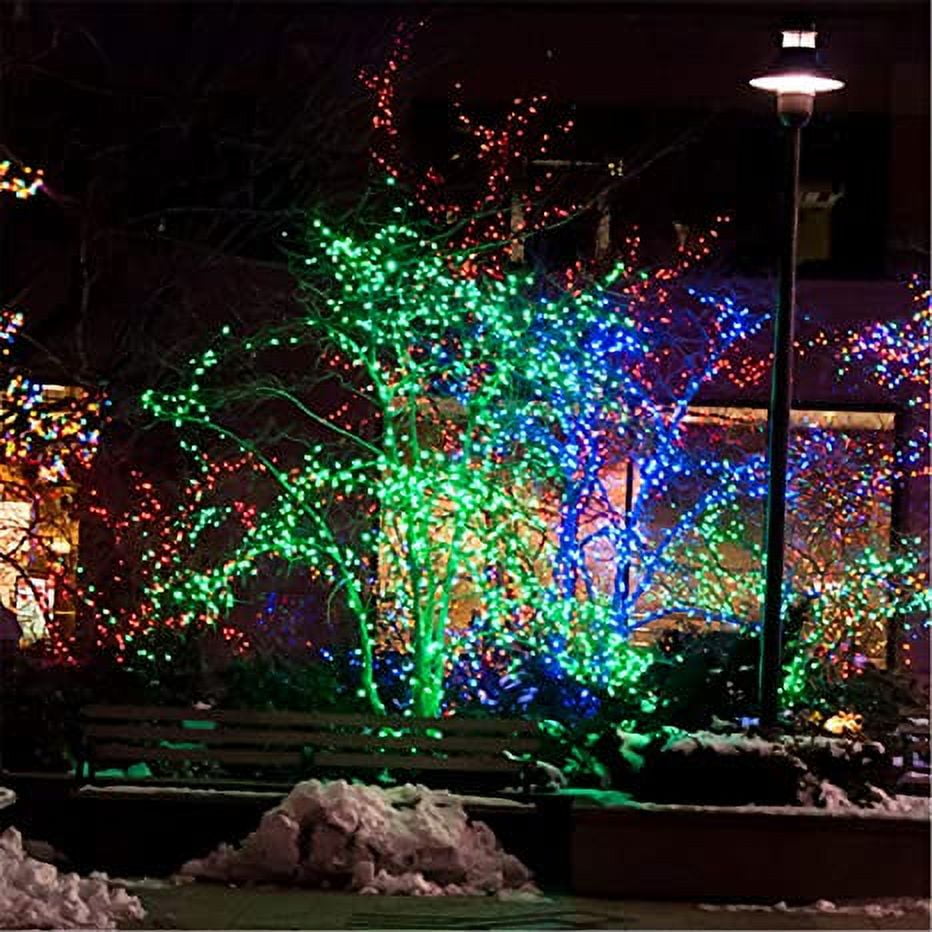 As Is Santa's Best S/3 Color Flip Indoor/ Outdoor Starry Light Strands 