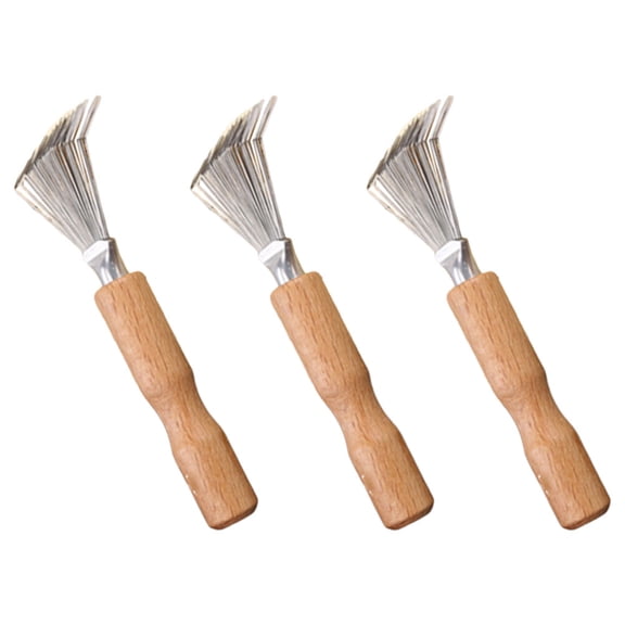 3pcs Hair Brush Cleaners Airbag Simple Practical Comb Cleaner