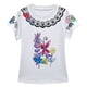 thumbnail image 3 of Ropa de cumpleaños para niñas Encanto, camisa de manga corta, conjunto de falda, traje de fiesta de princesa para niña, regalo de 2 a 8 años,Green,SIZE 130 for 5-6Years, 3 of 6