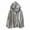 Gray, variant on Annhoo Shirts for Women Linen Casual Solid Color Button Down Lightweight Long Sleeve Hooded Tops Spring Basic Clothes