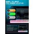 thumbnail image 6 of for Nintendo Switch 2 Joy Con Controllers Charger, [9 Game Card Storage] [Ambient Lighting] All-in-one Organization Accessories for Switch 2, Heat Dissipation Slot for Dock with USB Cable, 6 of 7