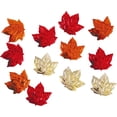 thumbnail image 2 of 600 Pieces Fall Maple Leaf Party Table Confetti Autumn Harvest Thanksgiving Confetti Baby Shower Table Scatter Confetti for Halloween Girls Birthday Bridal Shower Decor, 2 of 4
