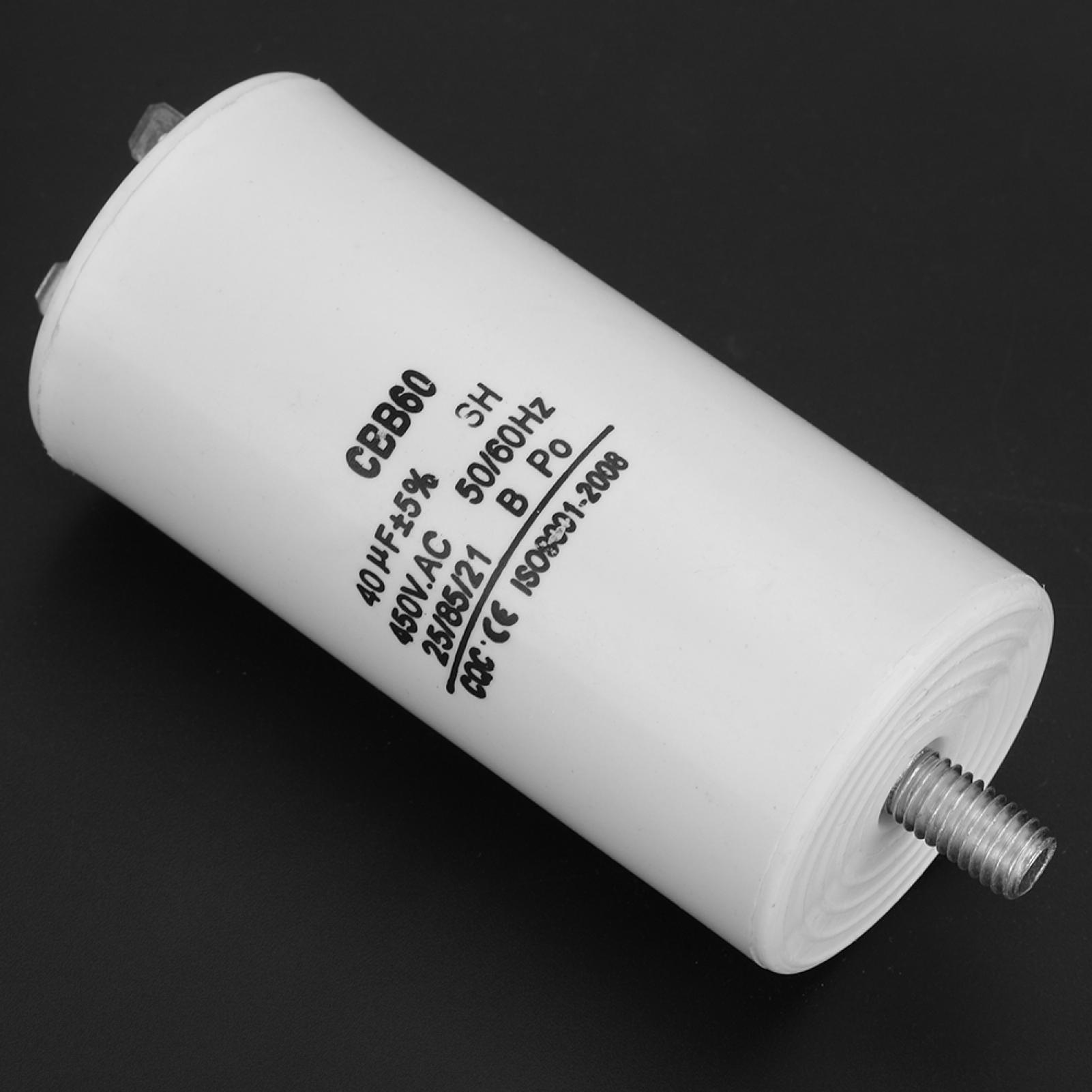 Pump Capacitor, CBB60 Water Pump Capacitor, For Starting The Motor