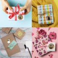 thumbnail image 4 of 500 piezas de pegatinas navideñas para sobres, etiquetas adhesivas navideñas para envolver papel para bolsa de dulces, regalos Adepaton CJWUS-1324, 4 of 4