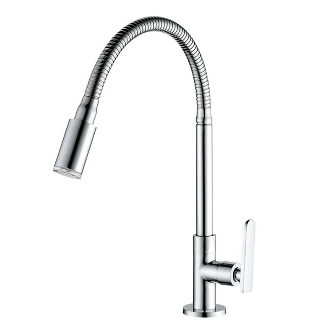 Injueey Grifo de lavabo de agua LED de colores frescos, grifo de flujo de agua con Control de temperatura para cocina, baños, lavabo, grifo de agua 2019 Juegos de accesorios de baño 1 color Injueey JJ23523-03B