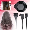 thumbnail image 2 of Juego De Cuenco Y Cepillo Profesional Para Teñir El Cabello, 4 Piezas, Herramientas Para Teñir El Cabello De Alta Para Estilistas De Salón, Cepillos De Plástico De 20,5, 2 of 8