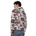 thumbnail image 4 of Kdxio Marine Sailing Print Men Hoodies Casual Hoodies for Men with Zip Pockets Full Zip Long Sleeve Sweatshirt Sports Hooded Jacket-Small, 4 of 5