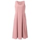 thumbnail image 2 of Vestido largo liso con cuello redondo y bolsillos para mujer: corte holgado informal, transpirable, adecuado para la playa, fiestas y el día a día, tallas S-XXL., 2 of 6