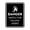 Black, variant on Signs ByLITA Portrait Round Danger Watch For Falling Debris Door or Wall Sign Easy Installation | Health And Safety | Building And Danger Sign (Blue) - Medium