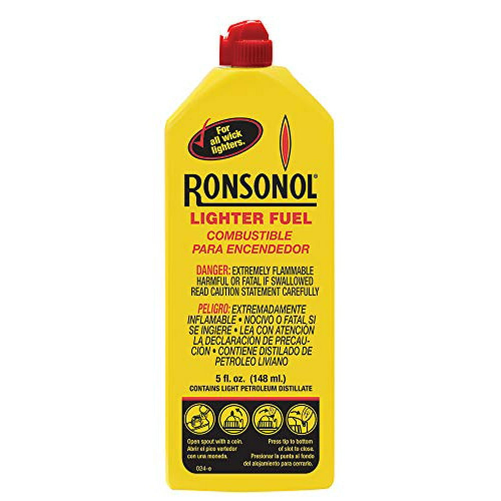 Ronson Ronsonol Lighter Fuel Yellow, 5 oz , 2 Pack
