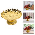 thumbnail image 3 of KAKOWELY Frutero de templo, plato de ofrenda de frutas, decoración del hogar, accesorio de adoración budista, 3 of 4