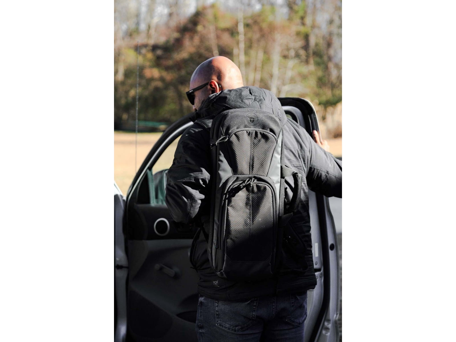 Trailblazer Firearms Pivot Rifle Custom Backpack, Black