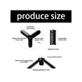 thumbnail image 6 of Mini Tripod with 1/4 Inch Screw For Smartphones Action Cameras ABS Stabilizer With Anti Slip Base, 6 of 11