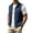 Navy, variant on Mens Vests Outerwear Lightweight Sleeveless Jackets Stand Collar Full Zip Windbreaker Casual Golf Waistcoat for Spring Travel and Outdoor Activities