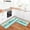 -, variant on 2 Pieces Kitchen Rugs, Abstract Anti Fatigue Non Slip Foam Cushioned Brown Art Painting Modern Comfort Indoor Floor Mat Runner Rug Set for Laundry Office Sink Bathroom (17"x48"+17"x30")