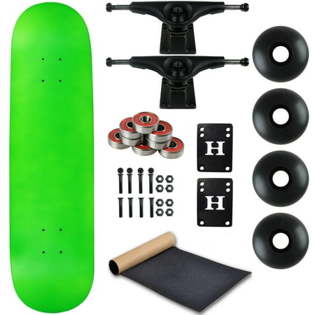 Moose Complete Skateboard Neon Green 8.25  With Black Trucks and Black Wheels price history on PriceWatchPro