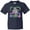 Navy, variant on Daytona Beach Florida Cute Swimming Manatee Youth T-Shirt