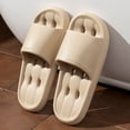 thumbnail image 4 of Fsqjgq Open Toe Sandals Shower Slides Bathroom shower Slippers Unisex Non-slip Quick Drying Slipper Home Slippers, 4 of 6