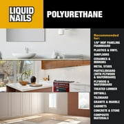 Liquid Nails Polyurethane 10 oz. Interior and Exterior Construction Adhesive