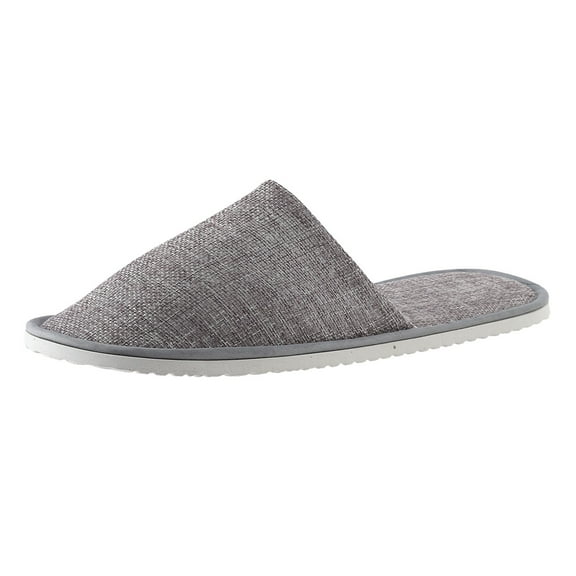 Fuzzy Slippers For Women Men Disposable Slippers Hotel Home Stay Coral Velvet Antiskid Sole Disposable Cotton Slippers Warm Cozy Winter House Slippers Bedroom Indoor House Shoes