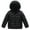 Black, variant on Boys and Toddlers' Lightweight Water-Resistant Packable Hooded Puffer Jacket Down Jacket