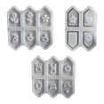 thumbnail image 3 of Wosthever Conejo de silicona reutilizable, Gel de liebre de fundición, moldes de silicona altos/bajos para pegar, desmontaje diverso para Artesanía A, 3 of 6
