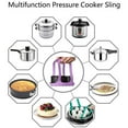 thumbnail image 1 of relayinert Pressure Cooker Sling Silicone Bakeware Sling Anti-scalding Bakeware Lifter Steamer Rack, 1 of 5