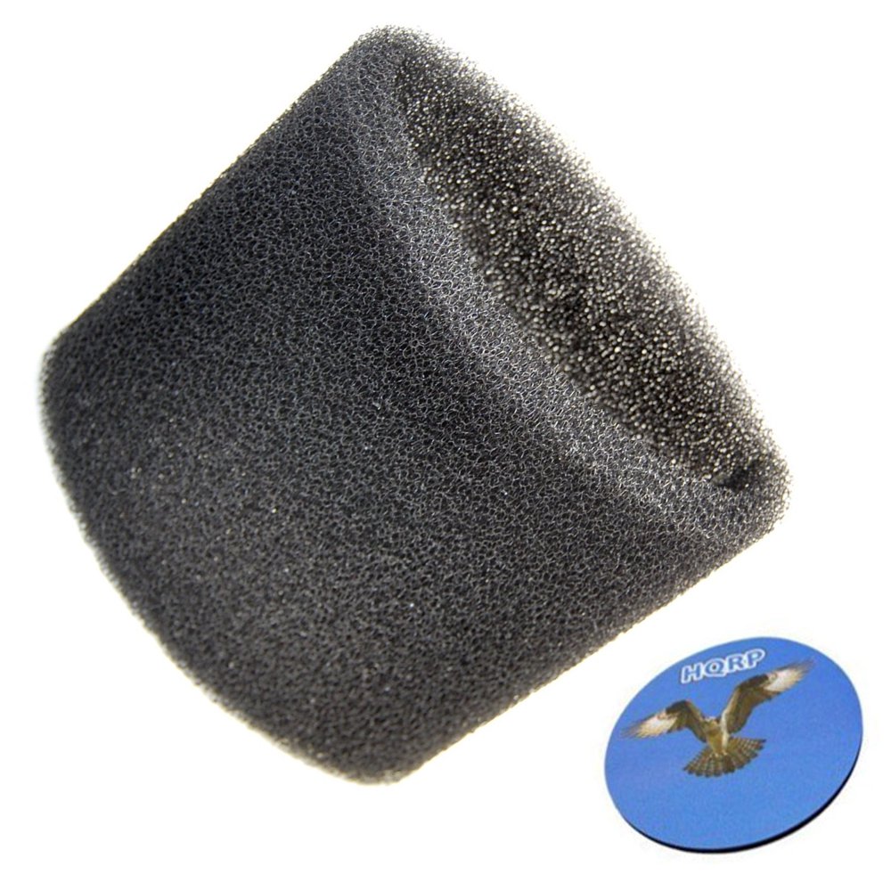 HQRP Foam Filter Sleeve for ShopVac QAL80 QAL80A QAM70 QAMF60 QAS60 QL20ATS QLH20ATS QL20ATSP
