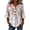 Pink, variant on YVNAURA Women's Floral Blouse 2026 V Neck 3/4 Sleeve Loose Fit Button Front Art Flower Print Tunic Dressy Casual Summer Tops Lightweight Flowy Shirt for Office Beach Vacation, Pink, L