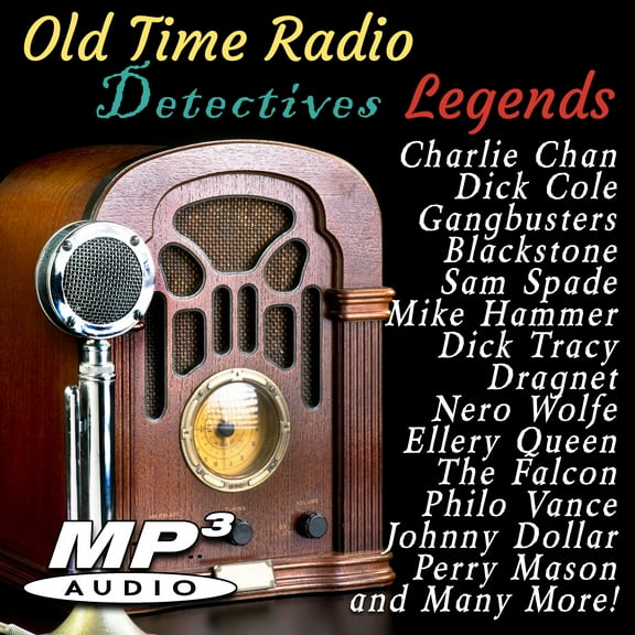 Old Time Radio Detectives Legends on USB Flash Drive _ Over 4,800 Shows