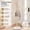 Golden Cactus 8 Hooks, variant on Modern Metal Coat Rack Stand with Natural Marble Base, Heavy Duty Freestanding Coat Rack with 8 Hooks, Gold Cactus Design for Bags, Jackets, Entryway and Office