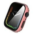 thumbnail image 4 of For Apple Watch Iwatch Series 7 Case 41mm Tempered Glass Shockproof Full Cover - Pink, 4 of 8