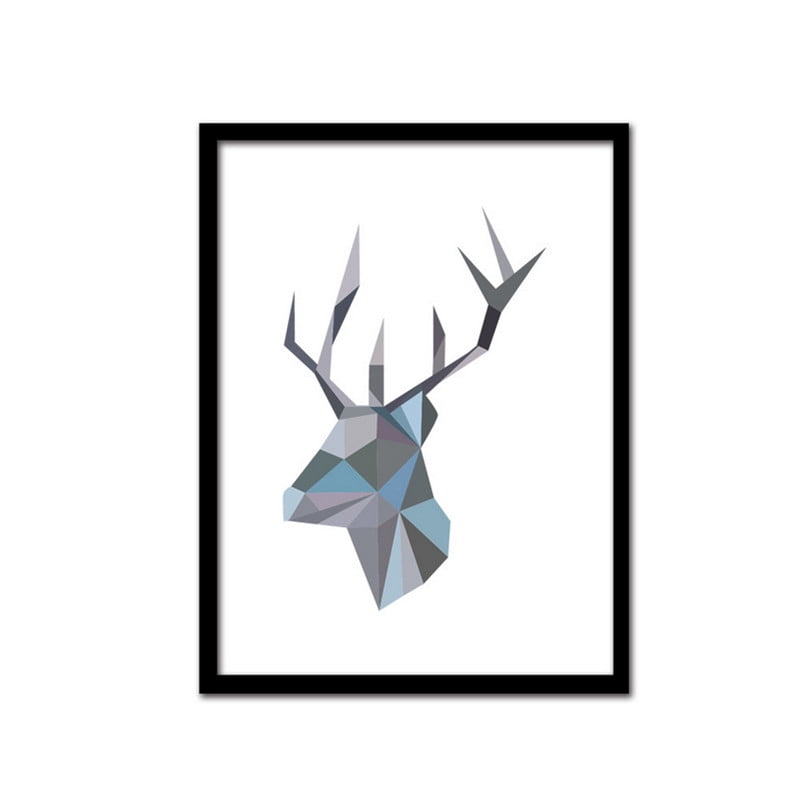 Unframed Fashion Simple Deer Head Rabbit Pattern Diy Air Brush Canvas Oil Painting Living Room Bedroom Children Room Painting Home Wall Art Picture Wall Decoration Walmart Canada