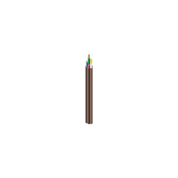 Southwire 64170422 18/7 Solid Copper Class 2 Power-Limited Thermostat Wire; 50 feet ; Brown