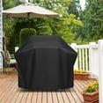 thumbnail image 6 of 52 inch Grill Cover Topboutique Durable Waterproof Gas Barbecue Cover Outdoor BBQ Cover UV-Resistant Grill Cover with Adjustable Straps Wind Resistant, Rip Resistant and Fade Resistant,Black, 6 of 8