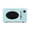 Blue, variant on Nostalgia 1.1 cu ft Retro Microwave Oven, 1000W Countertop Microwave Oven with 8 Auto Cook Programs, Black