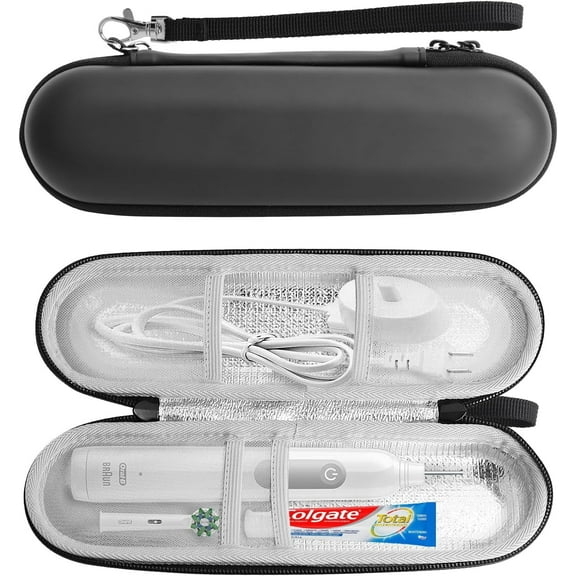 Electric Toothbrush Travel Case, philips sonicarefor Oral-B/ Pro 1000 1500 5000 7000 6000 9600, Protective Clean 4100 6100 5100 6500 7500 Electric Toothbrush, Hard EVA Case Protective Cover
