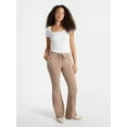 thumbnail image 2 of No Boundaries Fleece Flare Leg Pants, 32.5'' Inseam, Women's, 2 of 5