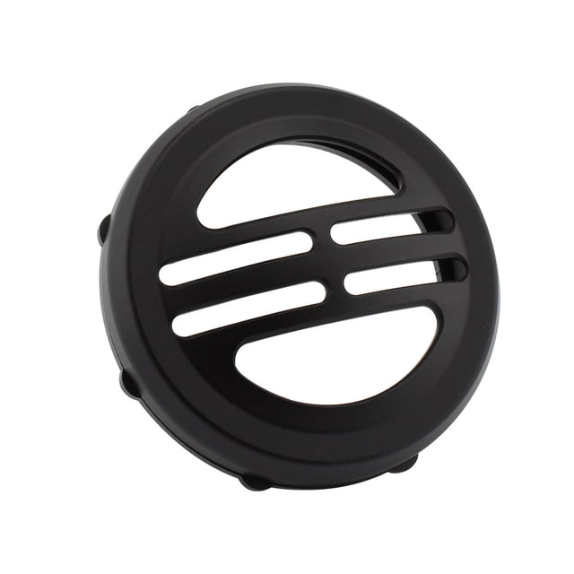 Riwesomey Cubierta de bocina de motocicleta Componentes decorativos electrochapados profesionales Accesorios para motos Negro Riwesomey VI015170-02