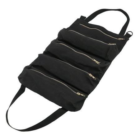 

Car Back Seat Tool Bag Tool Roll Bag Large Capacity Practical For Black