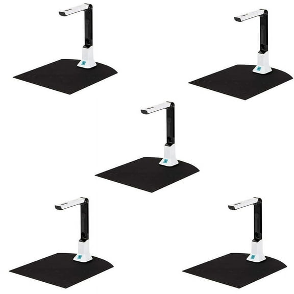 5X Portable High-Definition Scanner, Document Camera with Real-Time Projection Video Recording Function, A4 Scanner