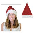 thumbnail image 2 of Beistle Christmas Party Decorative Metallic Santa Hat (1 Per Card) - 12 Pack, 2 of 2